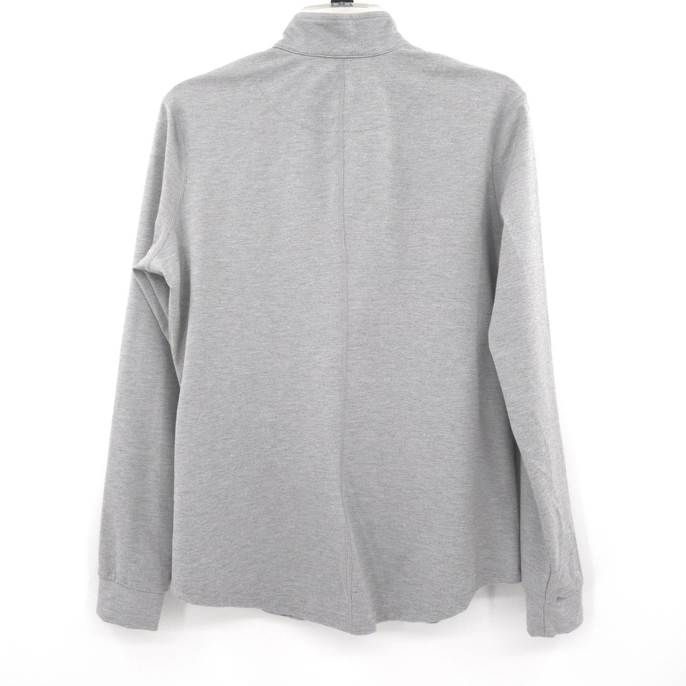 Bylt Fairway Quarter Zip Womens Size M Grey Performance Long Sleeve - Picture 12 of 12